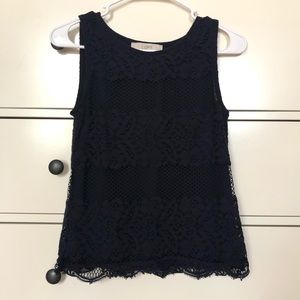 Loft lace top
